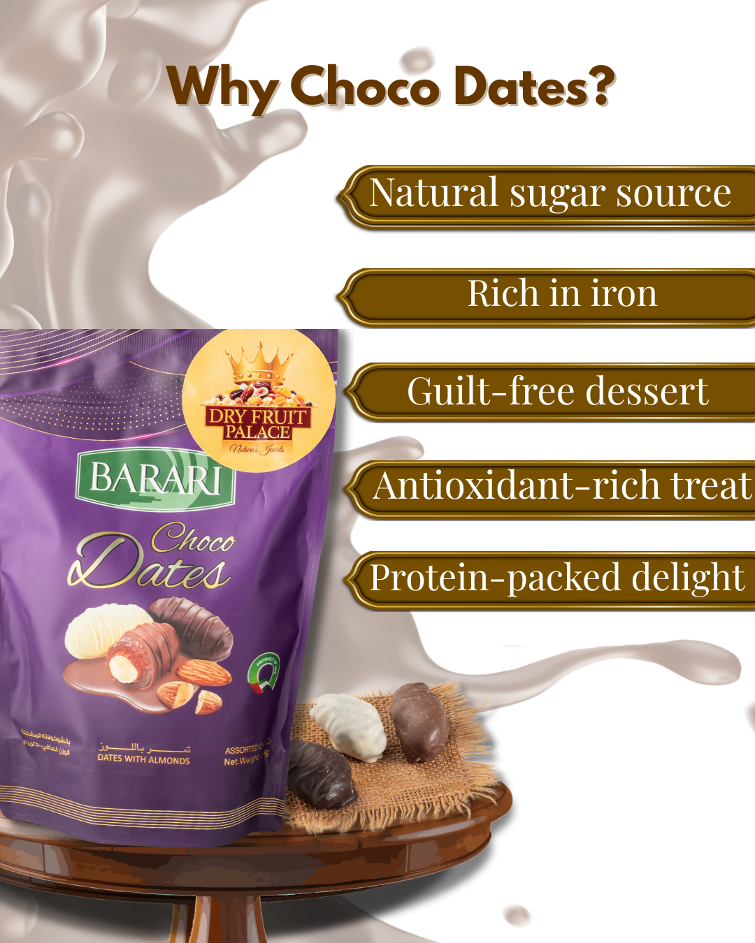 Barari Choco Dates-250gm